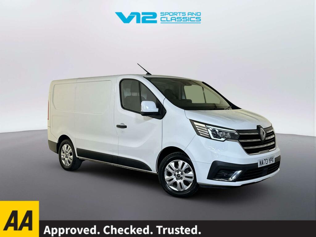 Renault Trafic 2.0 Dci Blue Sl28 Sport Panel Van Manua White