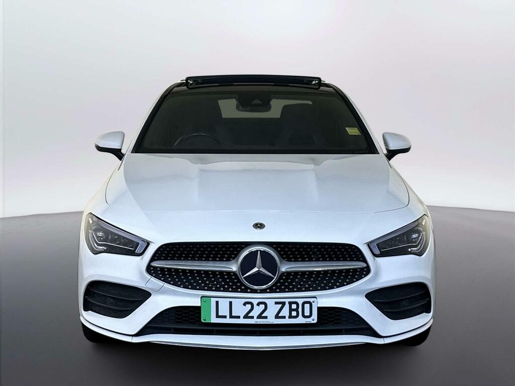 Mercedes-Benz CLA Class 1.3 Cla250e 15.6Kwh Amg Line Premium Plus Coupe White #3