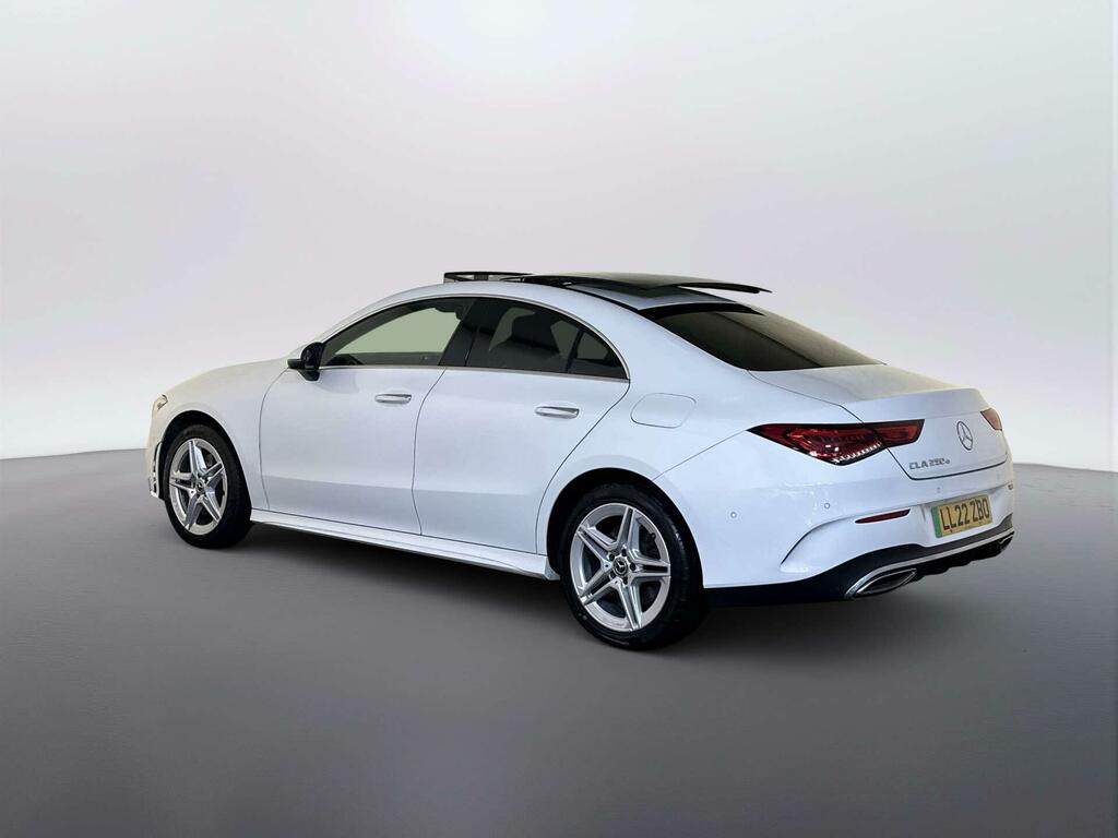 Mercedes-Benz CLA Class 1.3 Cla250e 15.6Kwh Amg Line Premium Plus Coupe White #6
