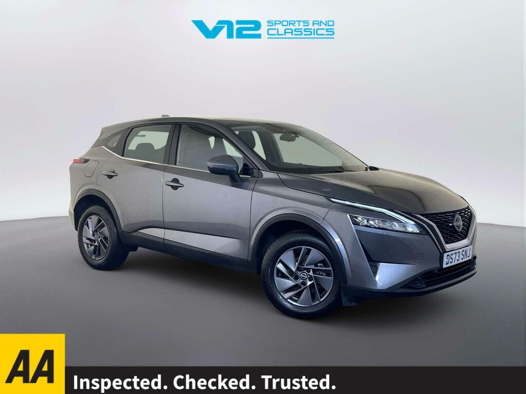 Nissan Qashqai 1.3 Dig-t Mhev Acenta Premium Suv Hybri DS73SNJ Grey