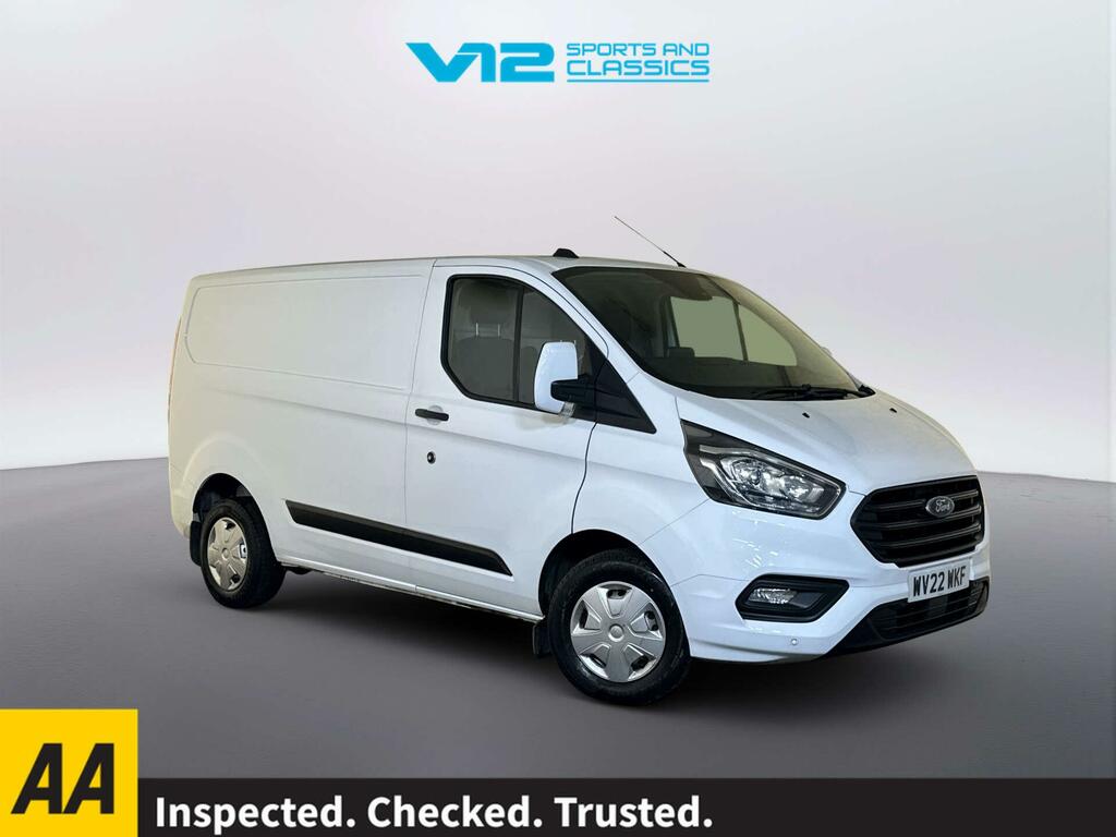 Ford Transit Custom 2.0 300 Ecoblue Trend Panel Van White