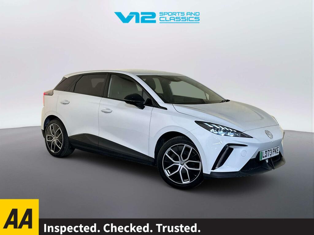 MG MG4 64Kwh Trophy Long Range Hatchback Aut White
