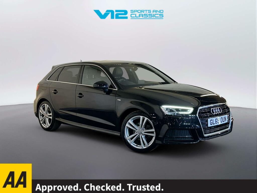 Audi A3 1.5 Tfsi Cod 35 S Line Sportback S Tron Black