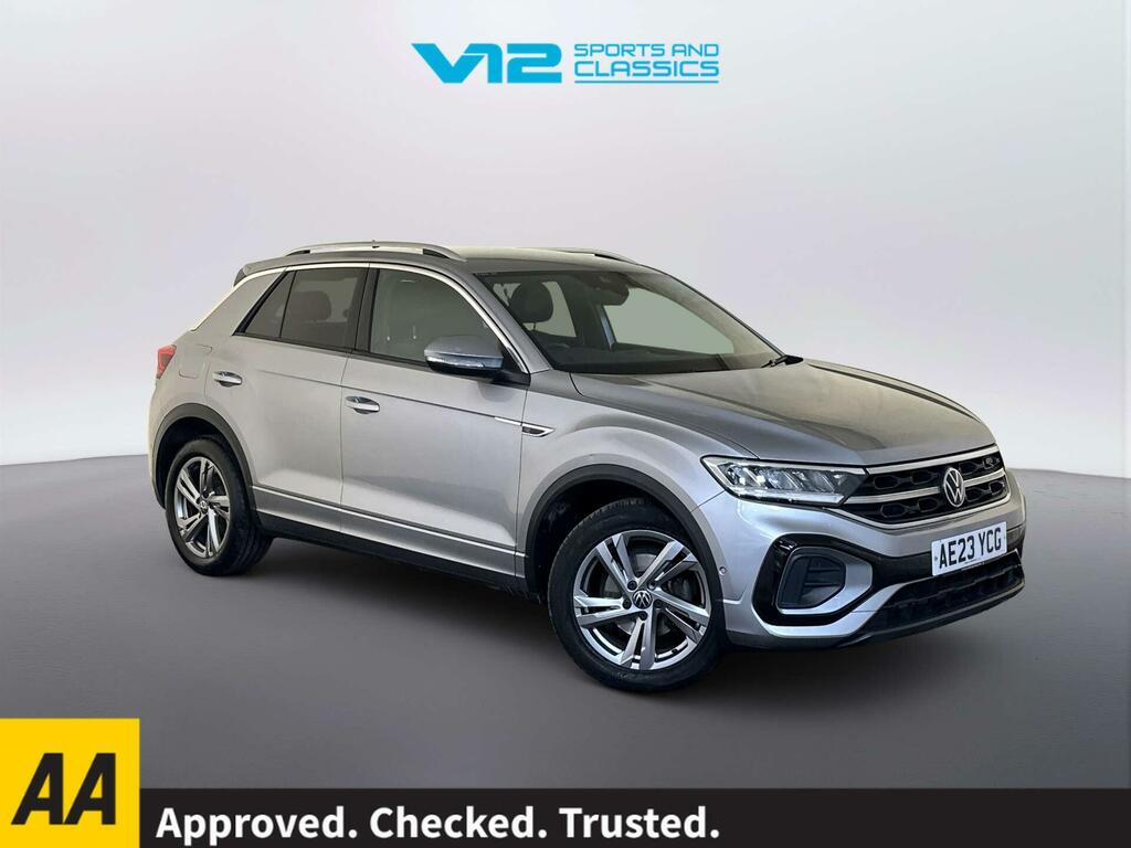 Volkswagen T-Roc 1.5 Tsi R-line Suv Euro 6 Ss Silver