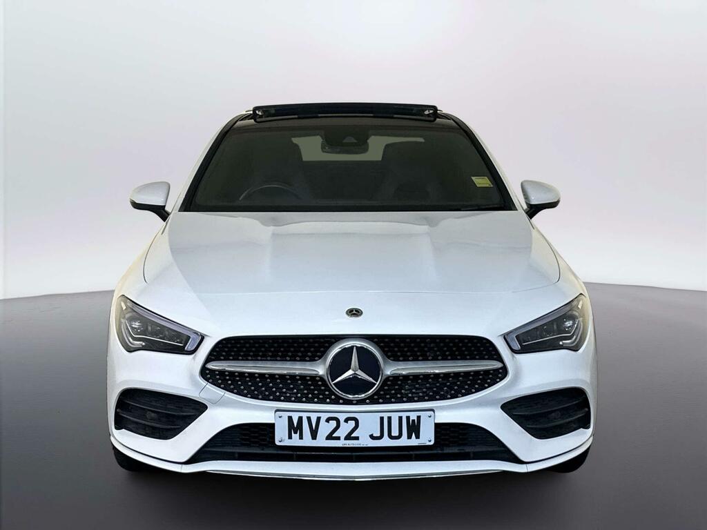 Mercedes-Benz CLA Class 1.3 Cla250e 15.6Kwh Amg Line Premium Plus Coupe White #3