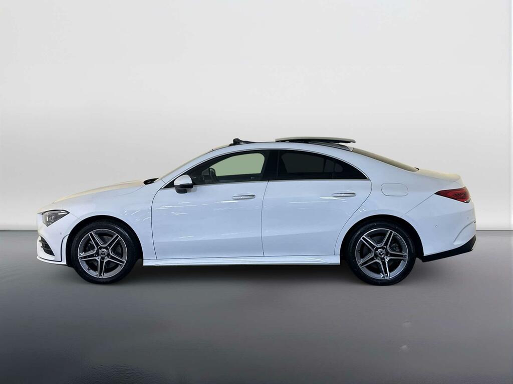 Mercedes-Benz CLA Class 1.3 Cla250e 15.6Kwh Amg Line Premium Plus Coupe White #5