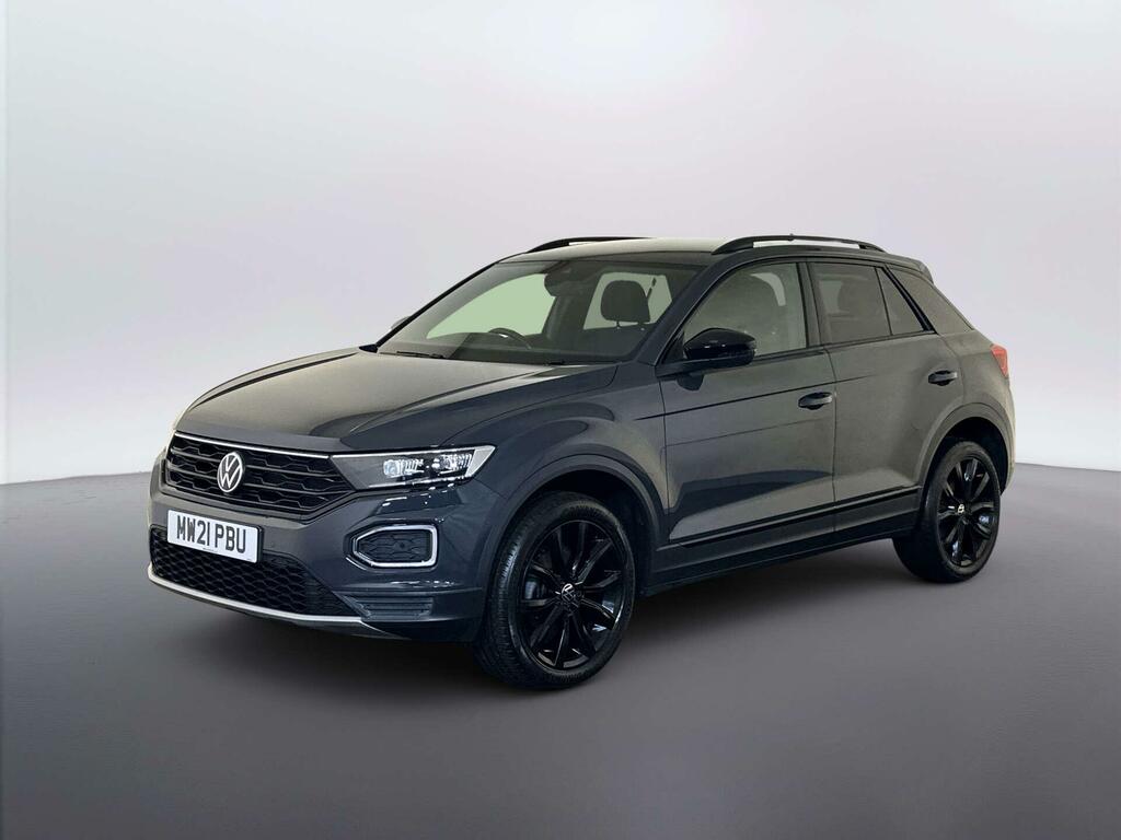 Volkswagen T-Roc 1.5 Tsi Evo Black Edition Suv Dsg Euro Grey #4