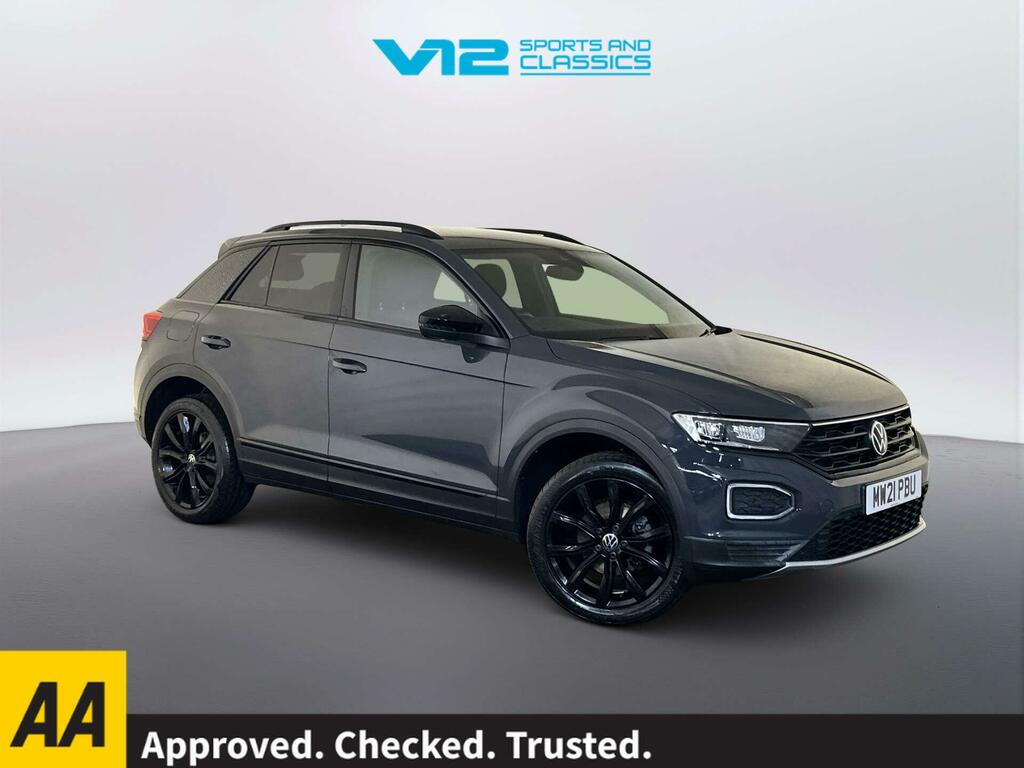 Volkswagen T-Roc 1.5 Tsi Evo Black Edition Suv Dsg Euro Grey