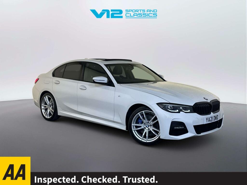 BMW 3 Series 2.0 320I M Sport Saloon Xdrive Eur YA21DWD White