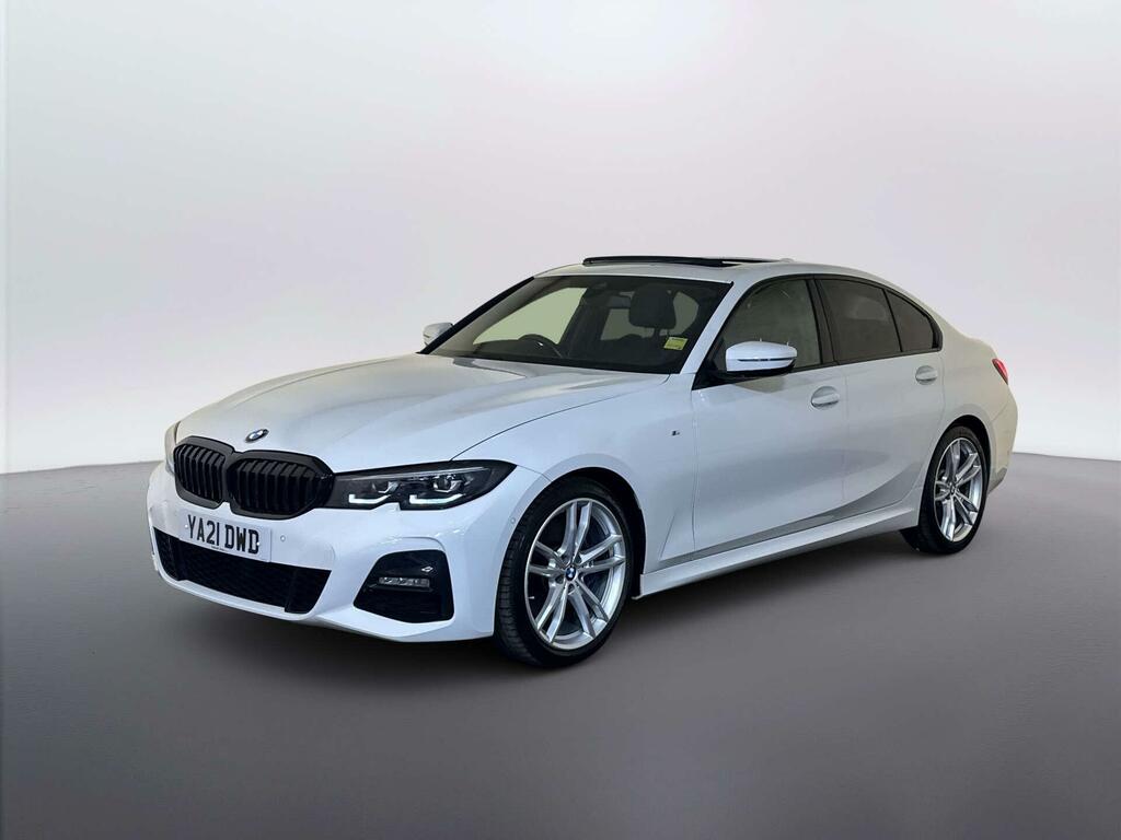 BMW 3 Series 2.0 320I M Sport Saloon Xdrive Eur YA21DWD White #4