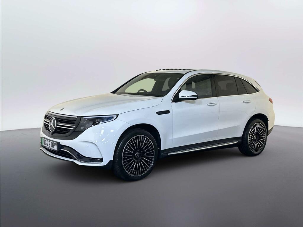 Mercedes-Benz EQC Eqc 400 80Kwh Amg Line Premium Suv White #4