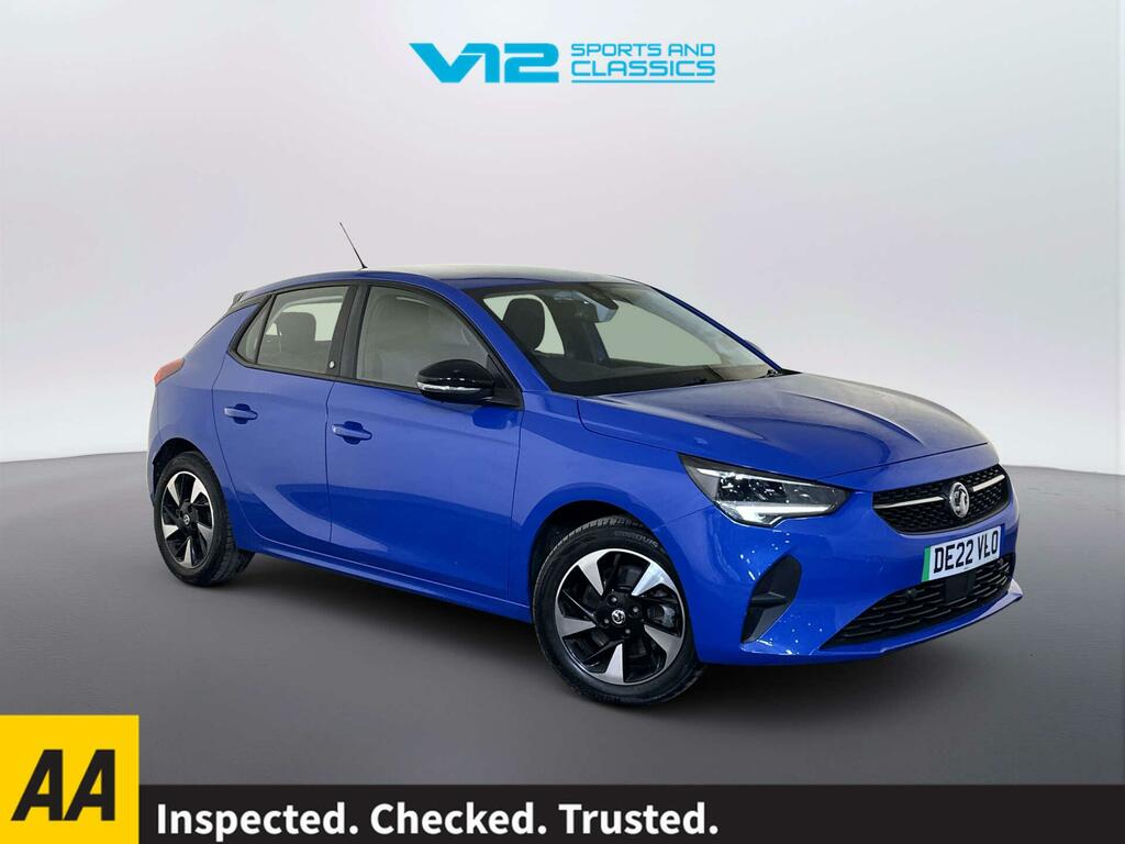Vauxhall Corsa-e 50Kwh Se Nav Hatchback 7.4Kw Ch Blue