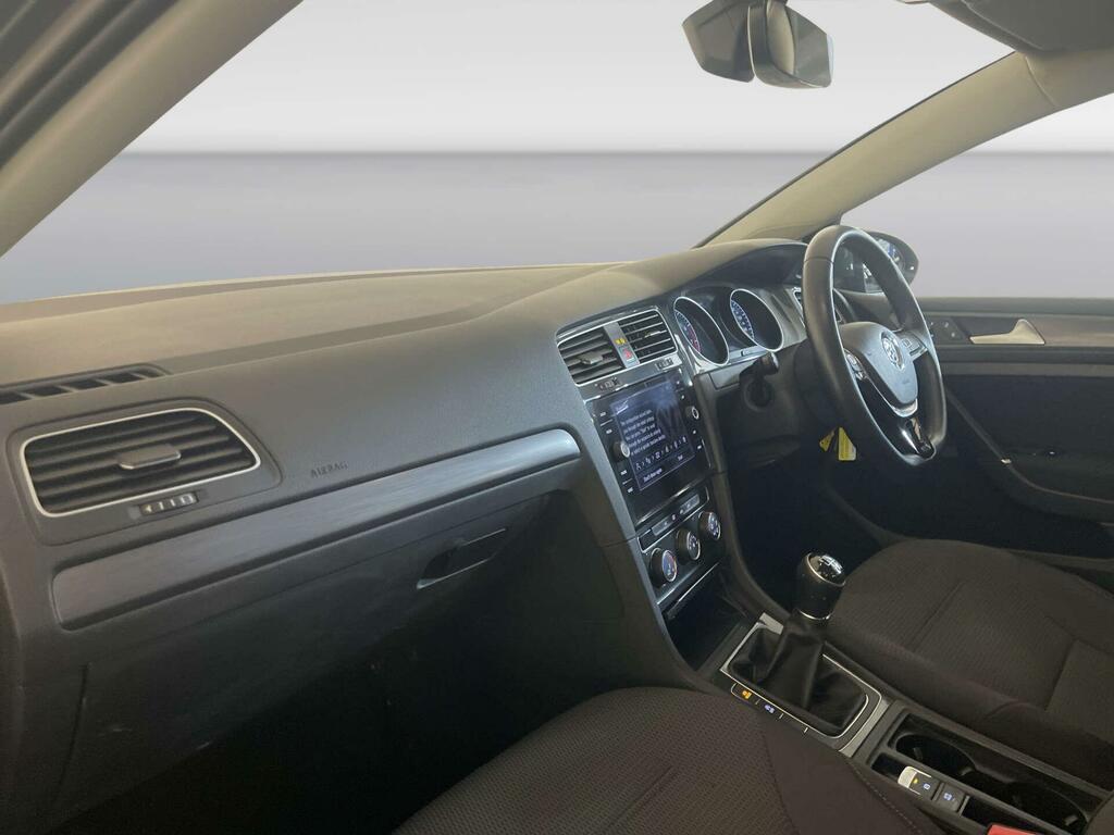 Volkswagen Golf Se White #10
