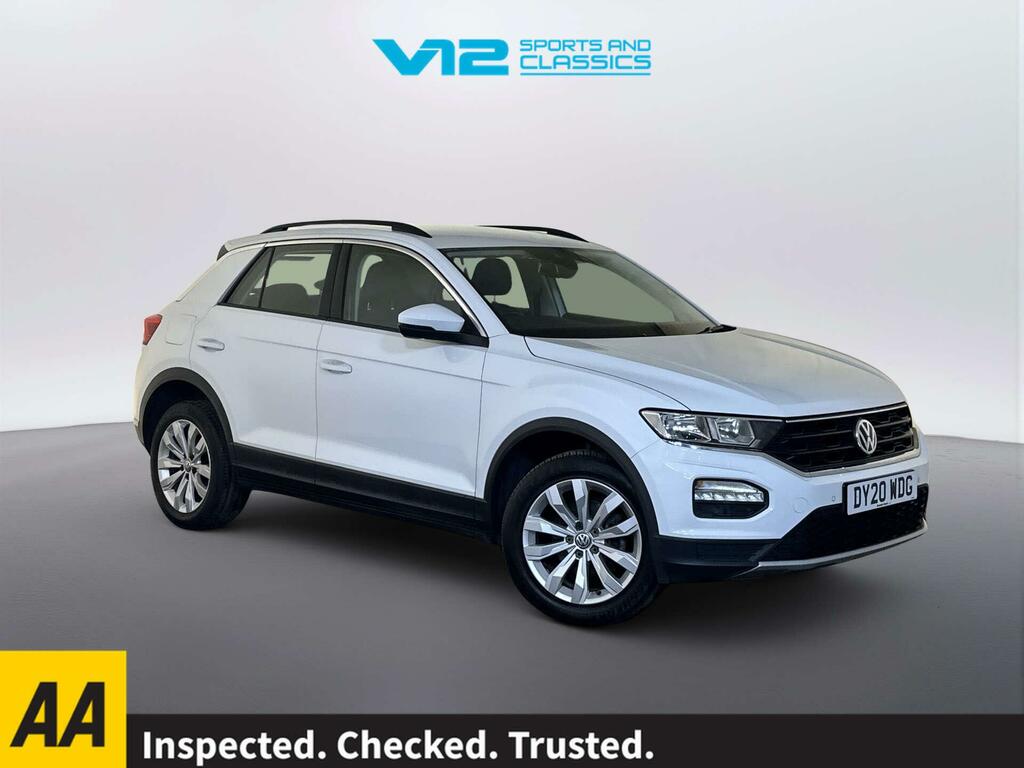 Volkswagen T-Roc Hatchback White #1