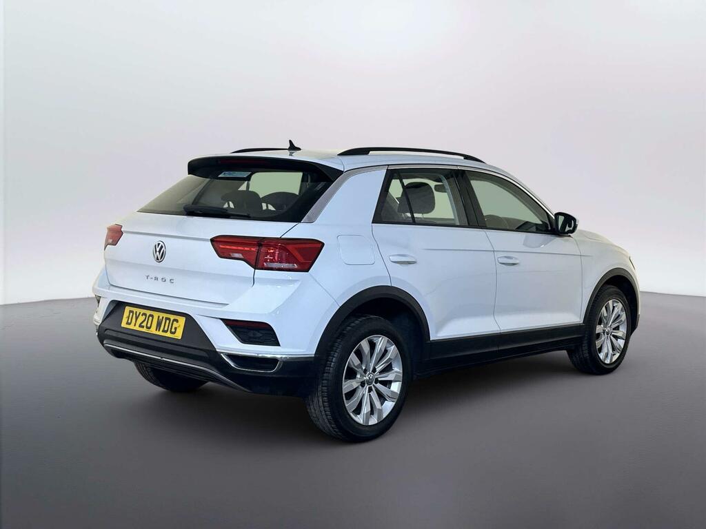 Volkswagen T-Roc Hatchback White #8