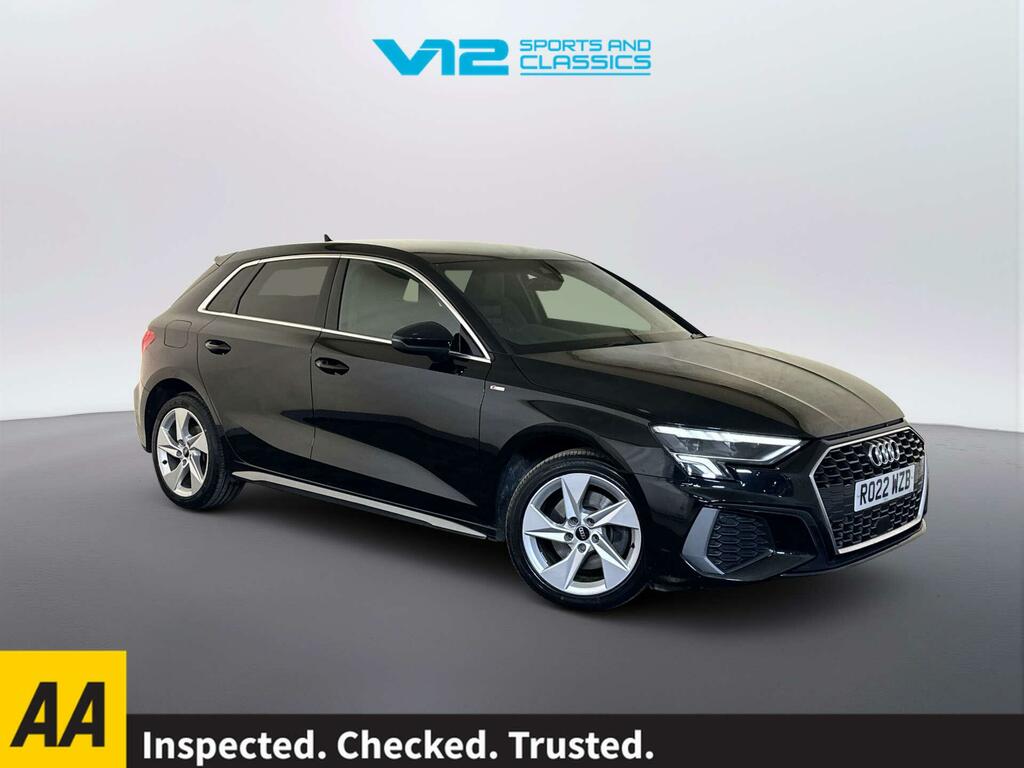 Audi A3 1.4 Tfsie 40 S Line Sportback Plug-in H Black