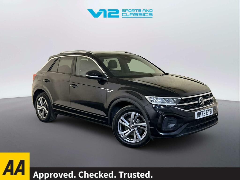 Volkswagen T-Roc 1.5 Tsi R-line Suv Dsg Euro 6 Ss 15 Black