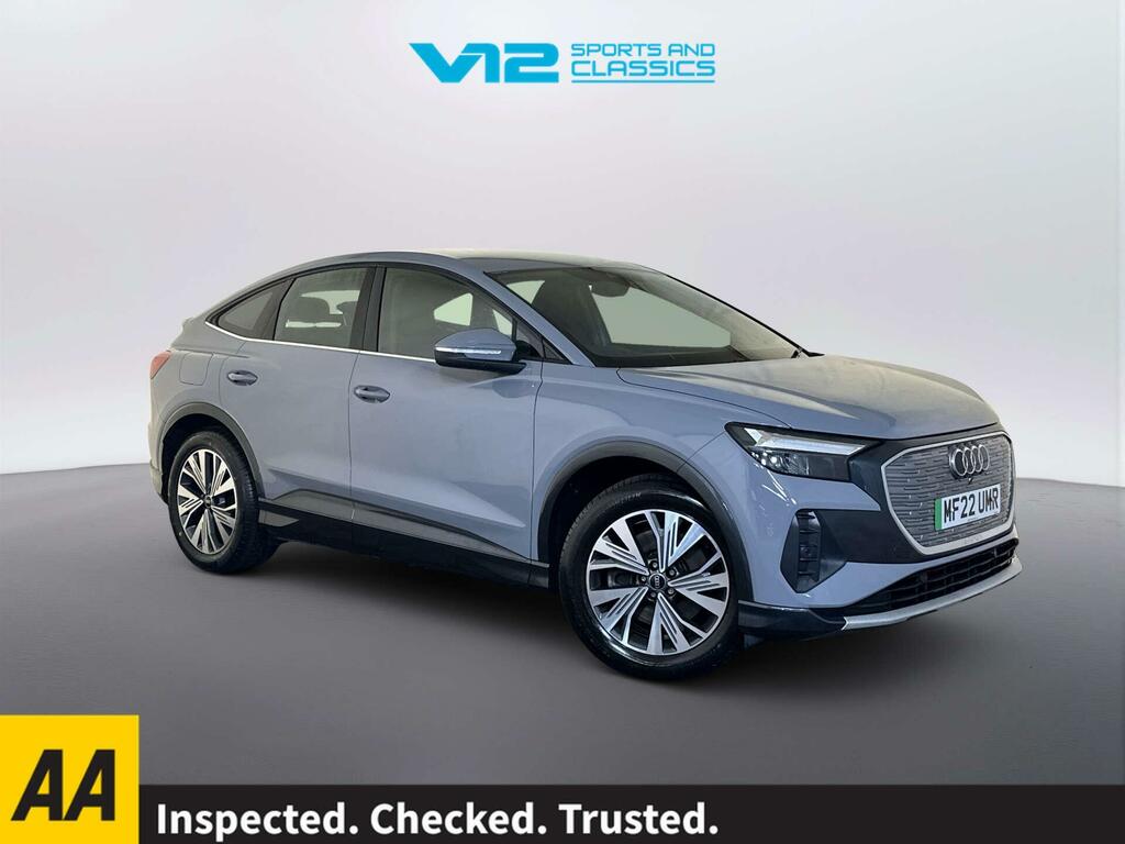 Audi Q4 E Tron 40 Sport Sportback 82Kwh 204 Ps Grey