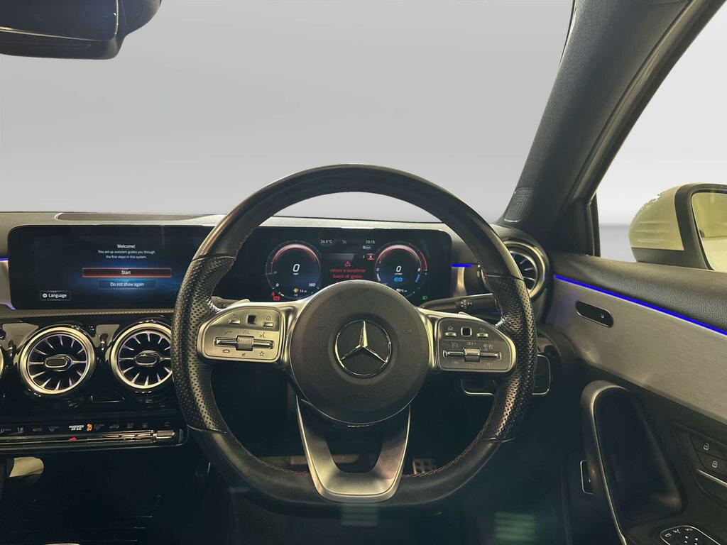 Mercedes-Benz A Class Amg Line White #14