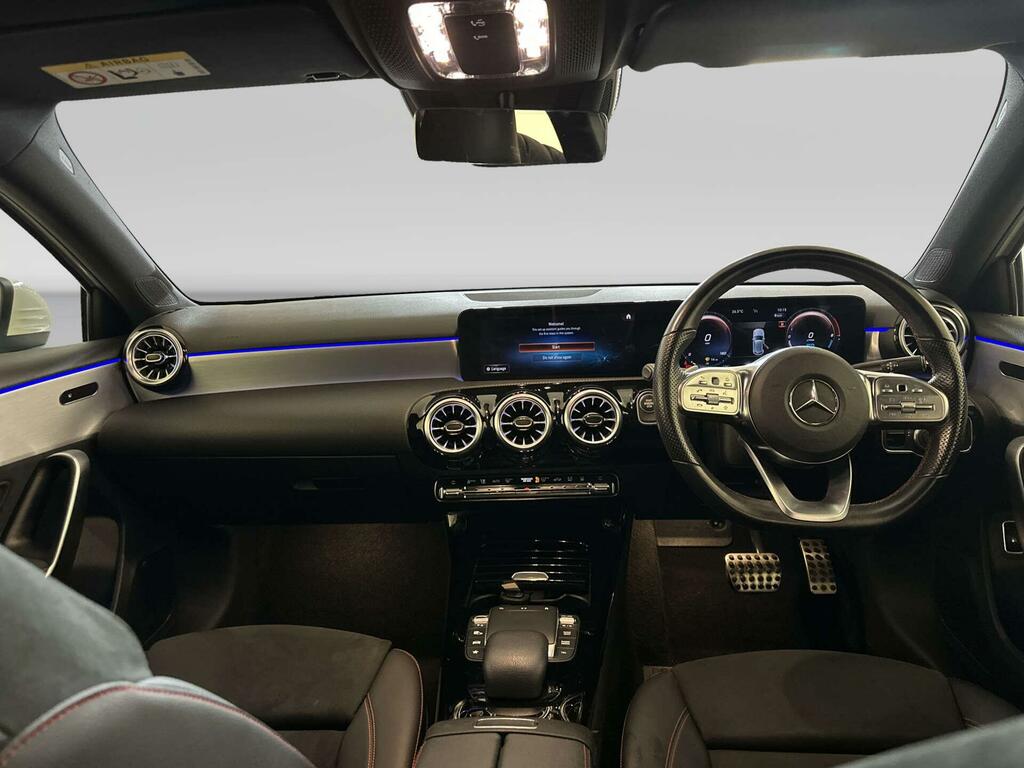Mercedes-Benz A Class Amg Line White #2