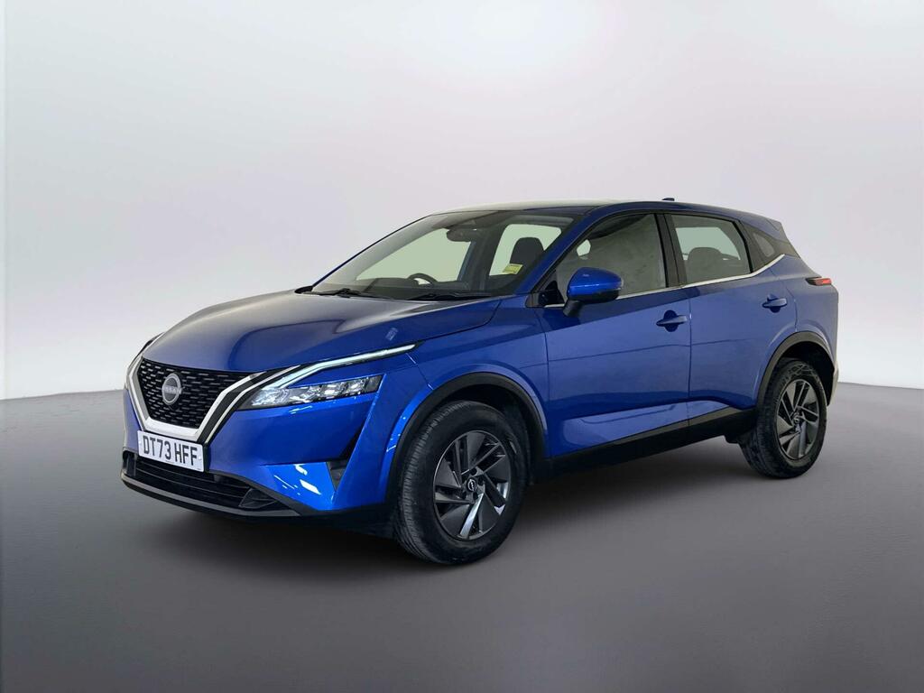 Nissan Qashqai 1.3 Dig-t Mhev Acenta Premium Suv Hybri DT73HFF Blue #4