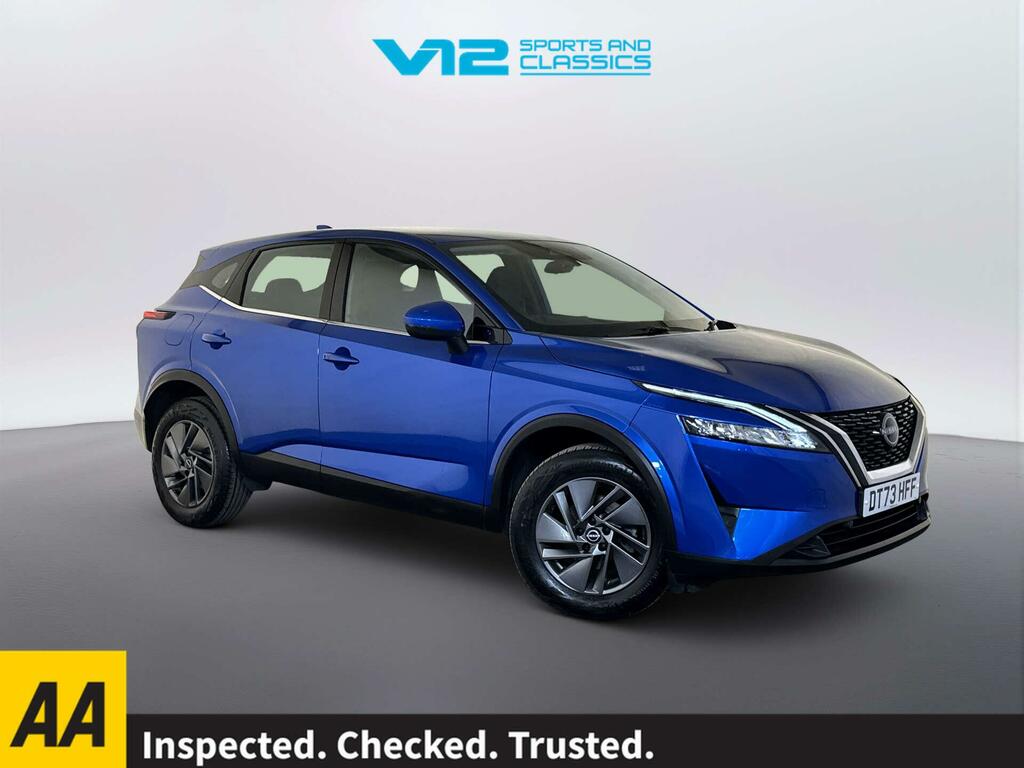 Nissan Qashqai 1.3 Dig-t Mhev Acenta Premium Suv Hybri DT73HFF Blue