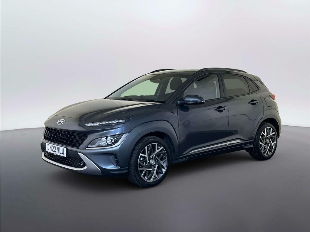 Hyundai Kona 1.6 H-gdi Premium Suv Hybrid Dct Euro 6 Grey #4