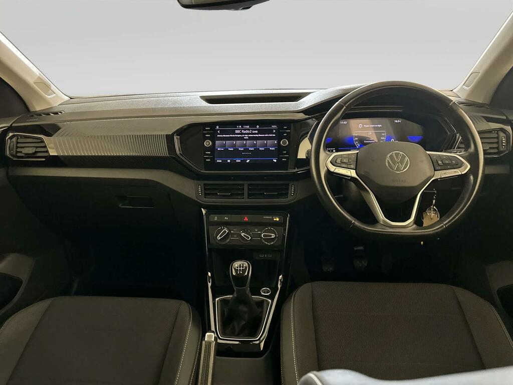 Volkswagen T-Cross 1.0 Tsi Black Edition Suv Euro 6 RF73KUH Silver #2