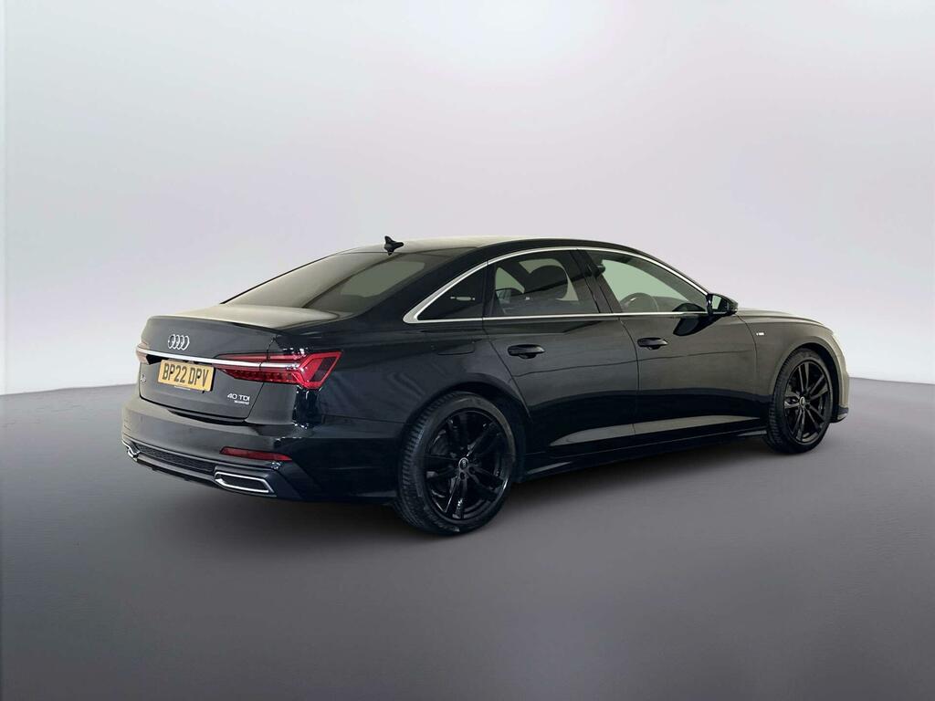 Audi A6 Saloon S Line Black #8