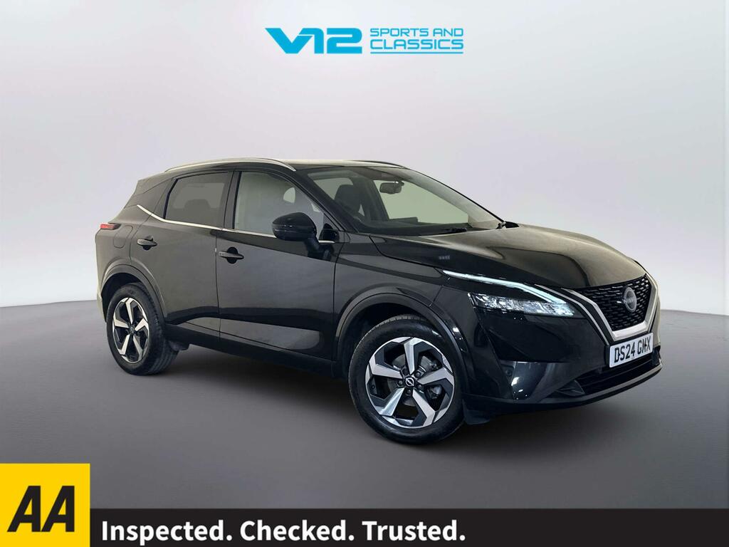 Nissan Qashqai 1.3 Dig-t Mhev N-connecta Suv Hybrid Ma DS24GMX Black