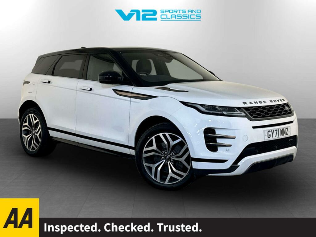 Land Rover Range Rover Evoque 1.5 P300e 12.2Kwh R-dynamic Hse Suv Plu White