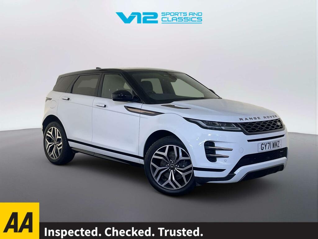 Land Rover Range Rover Evoque 1.5 P300e 12.2Kwh R-dynamic Hse Suv Plu GY71WMZ White
