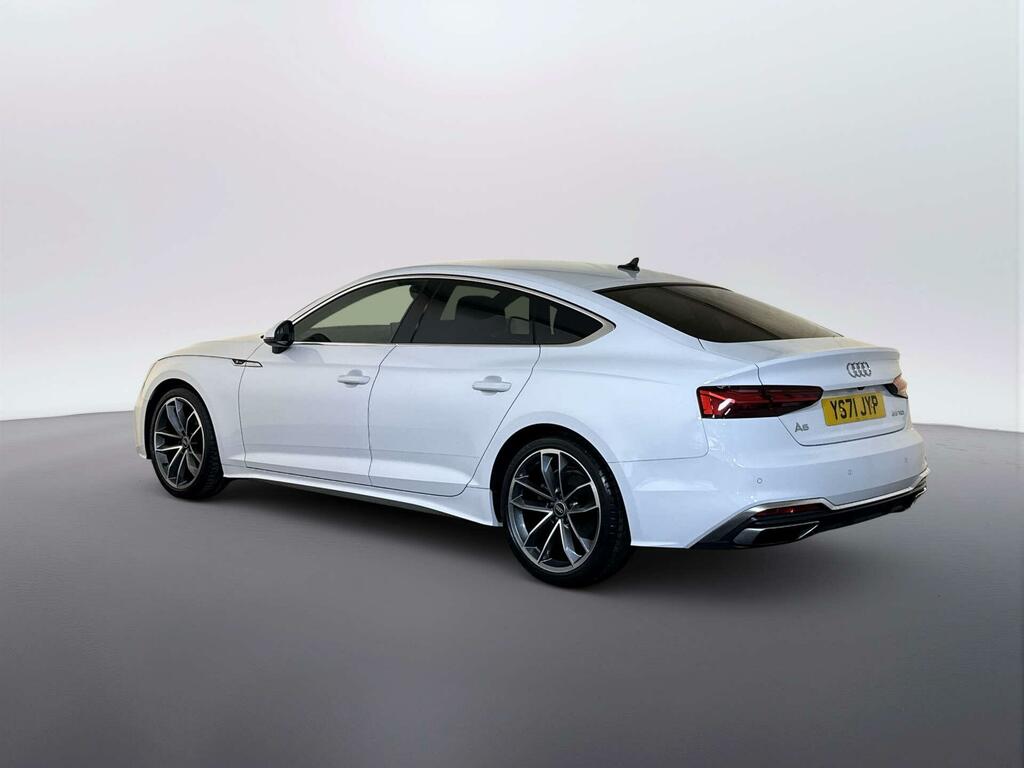 Audi A5 2.0 Tdi 35 S Line Sportback S Tronic Eu White #6