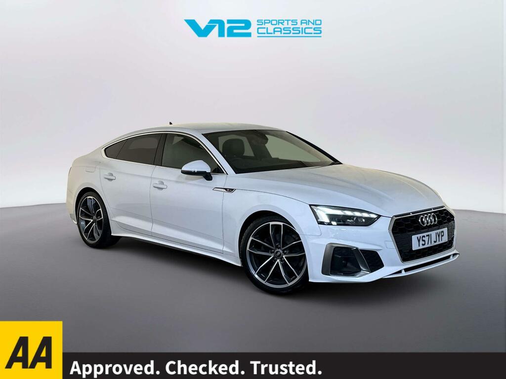 Audi A5 2.0 Tdi 35 S Line Sportback S Tronic Eu White