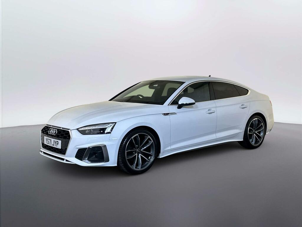 Audi A5 2.0 Tdi 35 S Line Sportback S Tronic Eu White #4