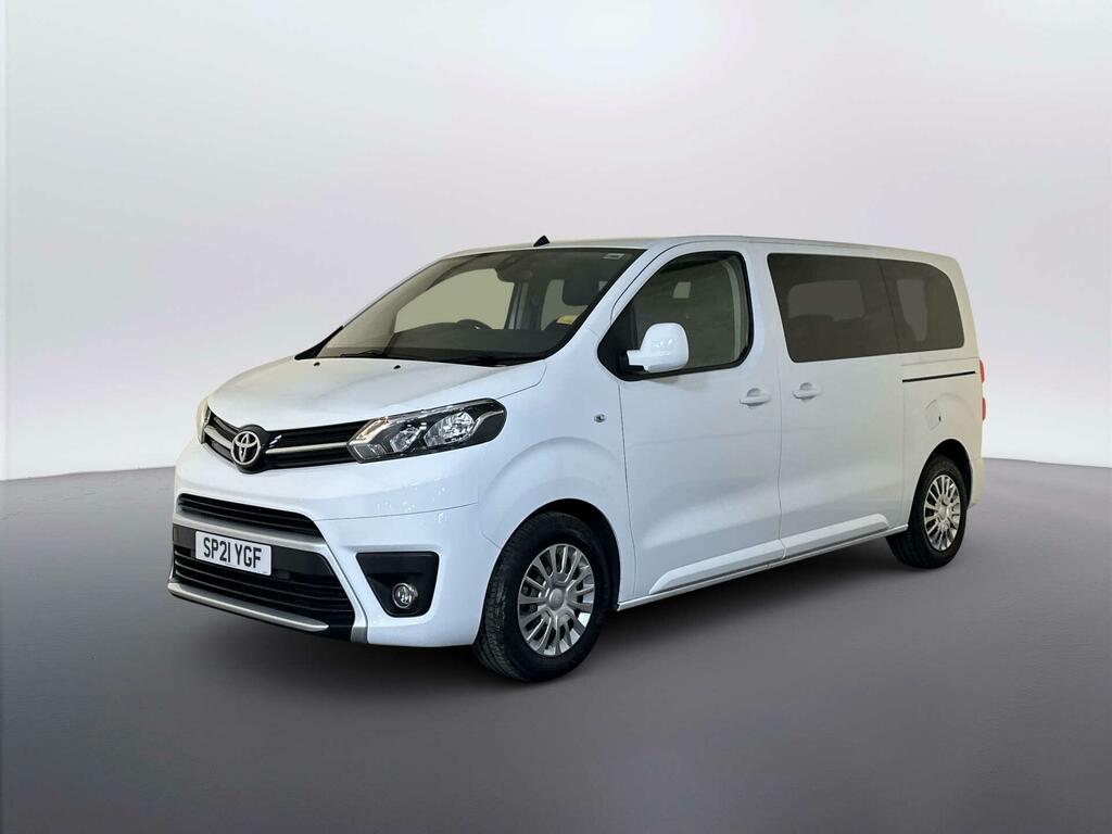 Toyota Proace Verso 1.5D Shuttle Medium Mpv Mwb Euro White #4