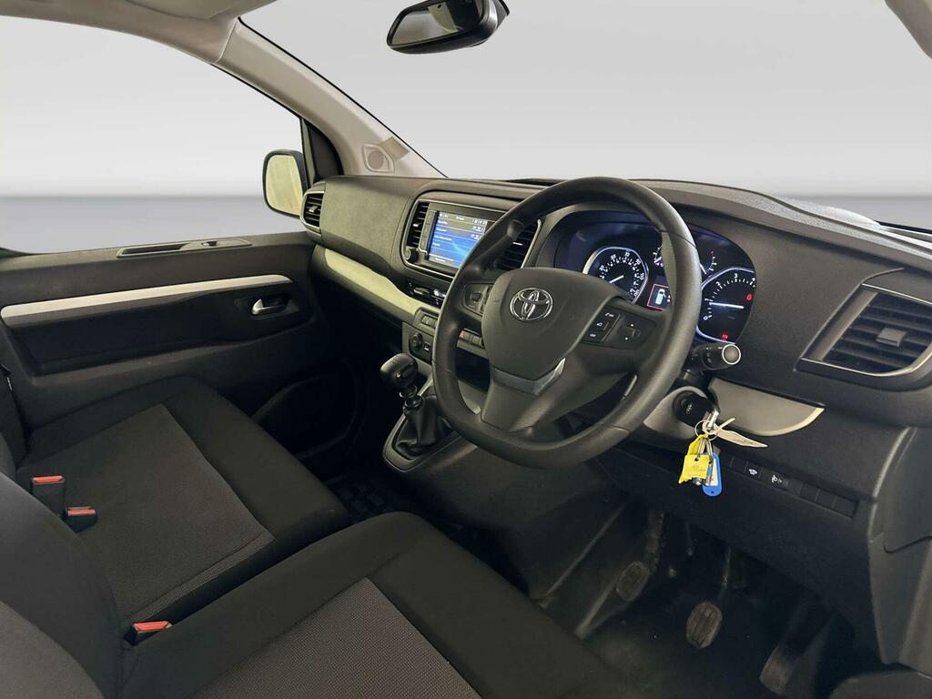 Toyota Proace Verso 1.5D Shuttle Medium Mpv Mwb Euro White #2