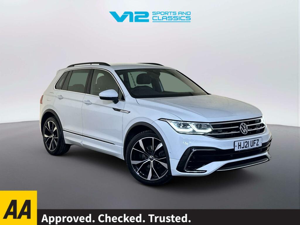 Volkswagen Tiguan 2.0 Tdi R-line Suv Dsg 4Motion Euro 6 White