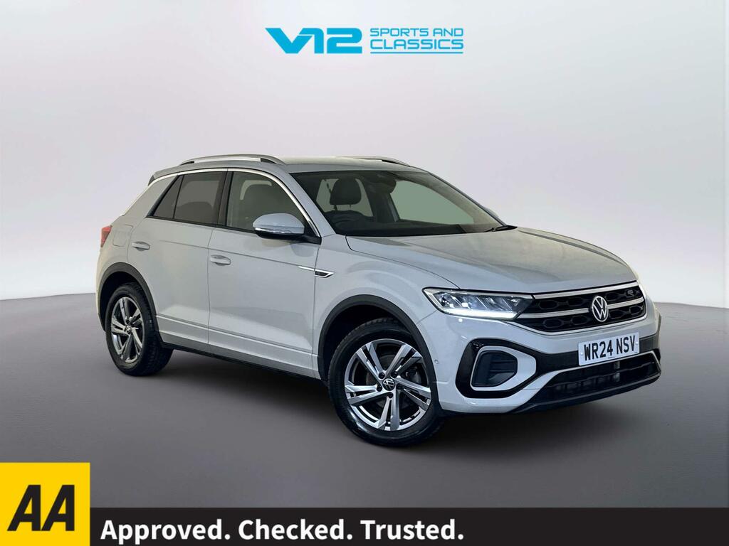 Volkswagen T-Roc 1.5 Tsi R-line Suv Dsg Euro 6 Ss 15 Grey