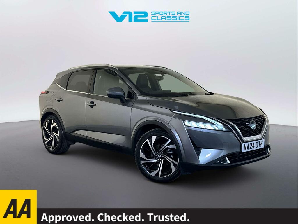 Nissan Qashqai 1.3 Dig-t Mhev Tekna Suv Hybrid Xtron NA24OTK Grey