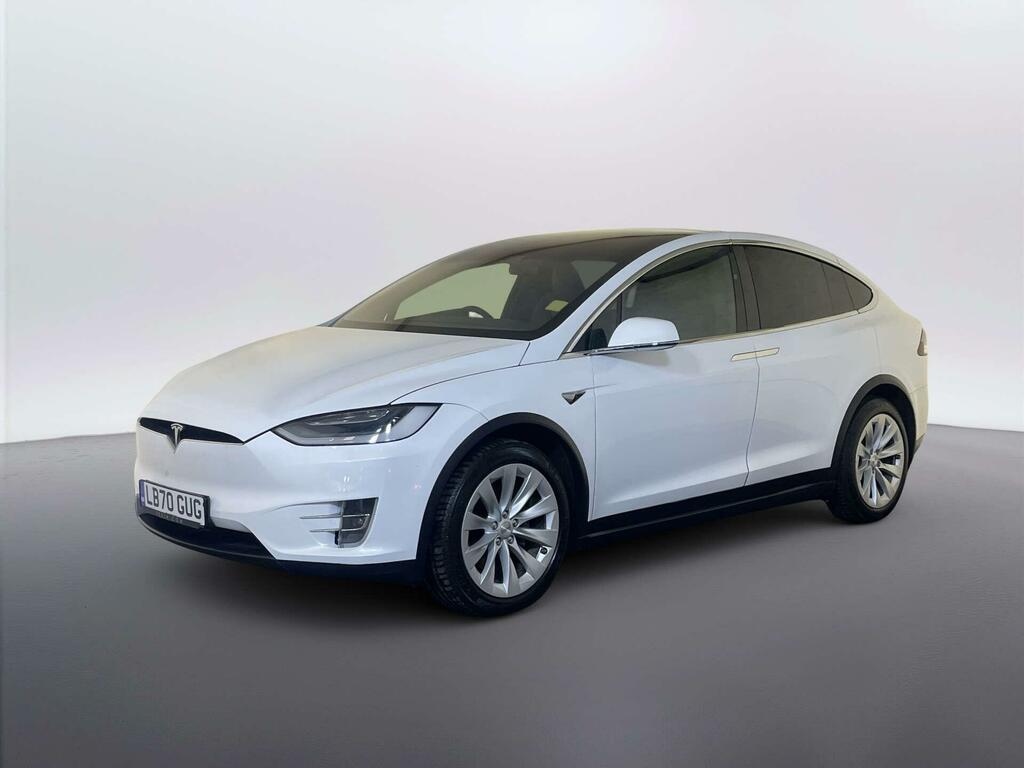 Tesla Model X Dual Motor Long Range Plus Suv White #4