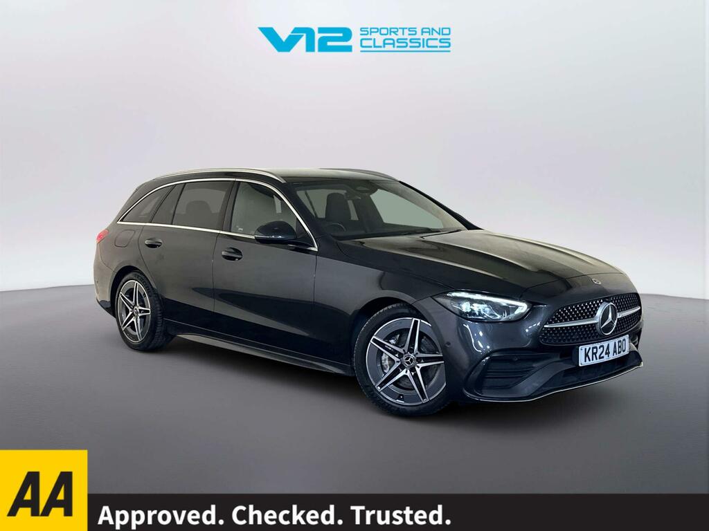 Mercedes-Benz C Class 1.5 C200h Mhev Amg Line Estate Hybrid G Grey