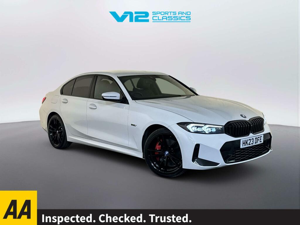 BMW 3 Series 2.0 330E 12Kwh M Sport Saloon Plug-in H White