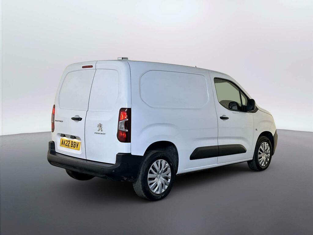 Peugeot Partner Mpv White #8