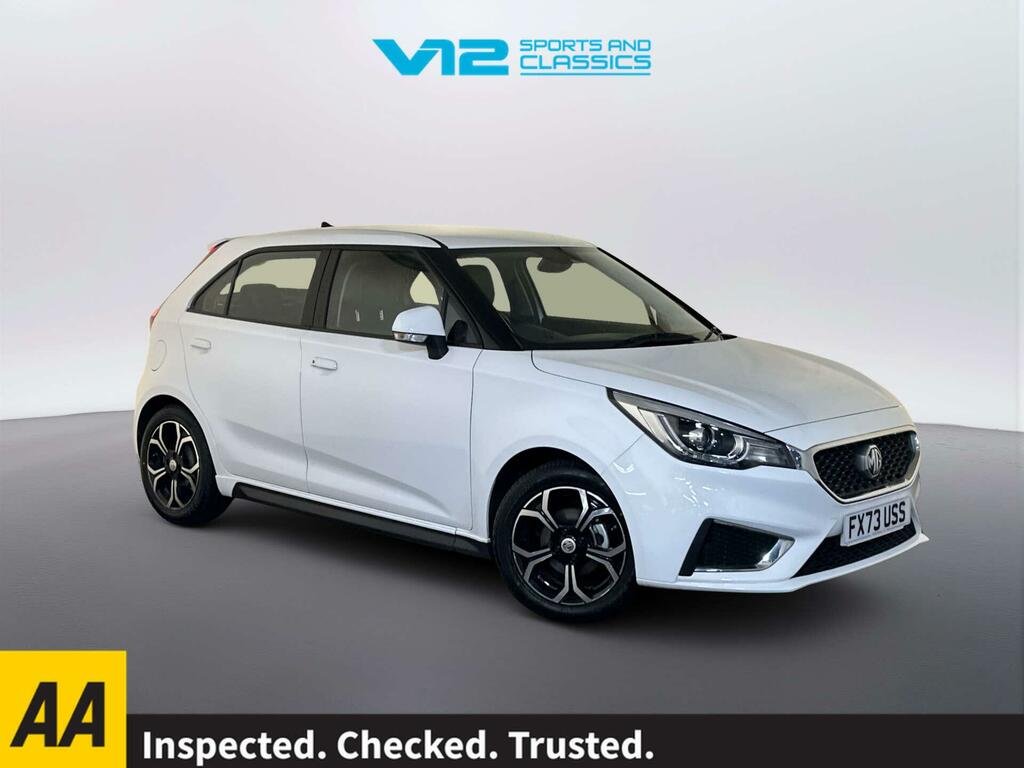MG MG3 1.5 Vti-tech Exclusive Nav Hatchback Ma White