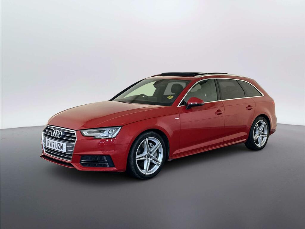 Audi A4 Avant 3.0 Tdi V6 S Line Estate S Tronic Quatt Red #4