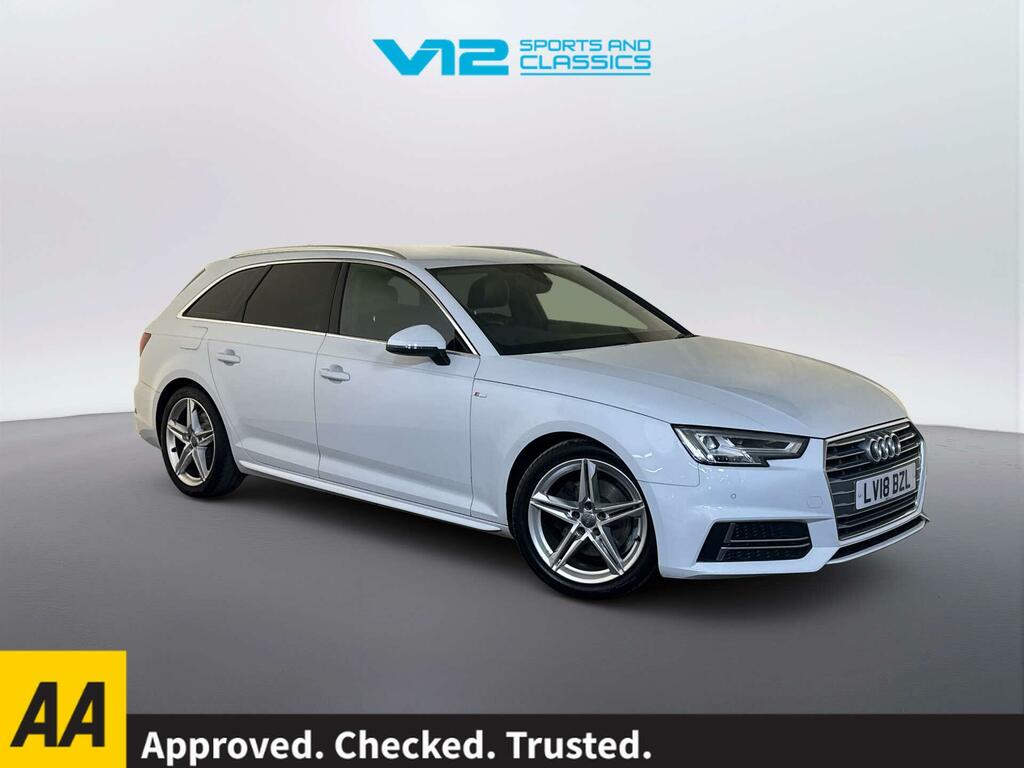 Audi A4 Avant 1.4 Tfsi S Line Estate Euro 6 S White