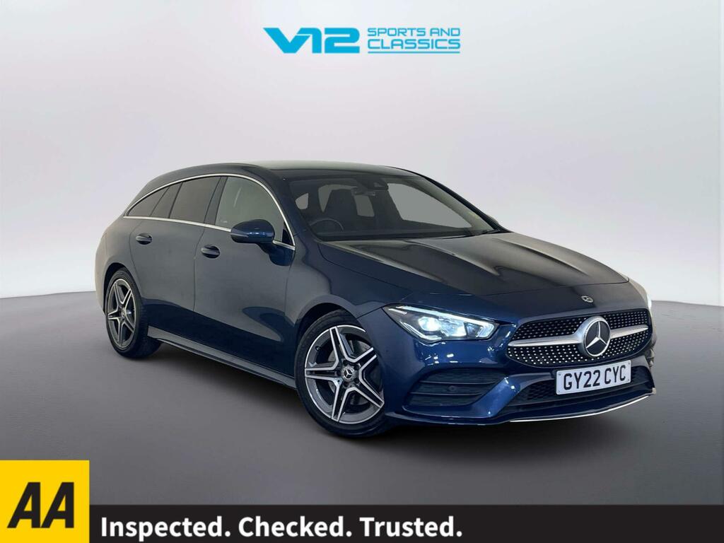 Mercedes-Benz CLA Class 1.3 Cla200 Amg Line Shooting Brake 7G-d Blue