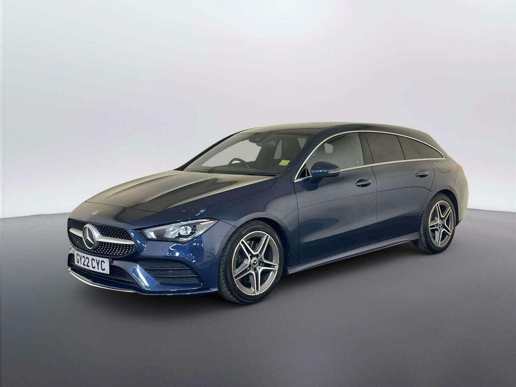 Mercedes-Benz CLA Class 1.3 Cla200 Amg Line Shooting Brake 7G-d Blue #4