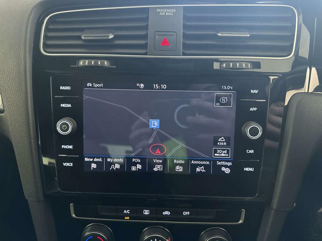 Volkswagen Golf 1.5 Tsi Evo Match Blue #19